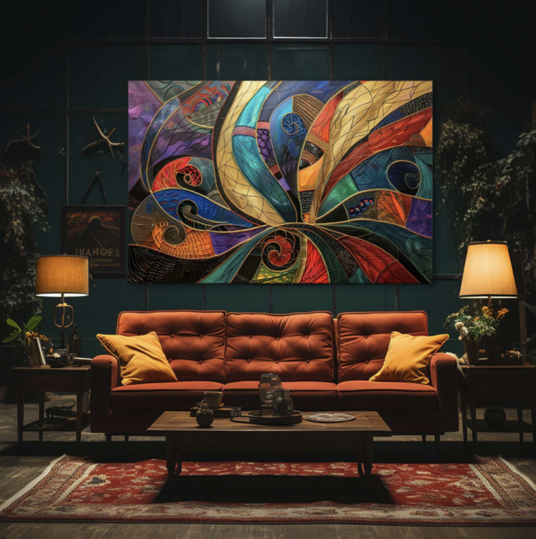 How Large Wall Art Changes the Way a Room Feels